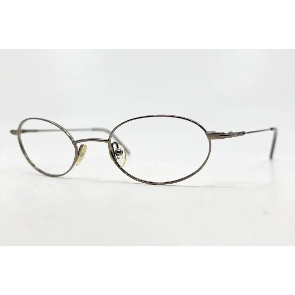 Gant Barnard GRY Eyeglasses Frames Gray Oval 48-19-138 Full Rim Metal Womens